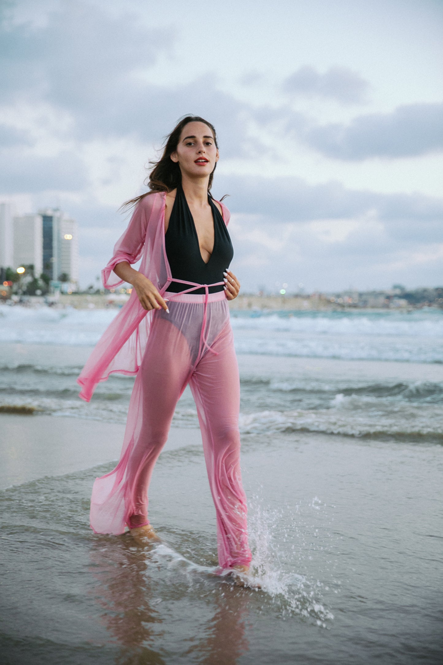 Sheer Kimono ~ Baby Pink