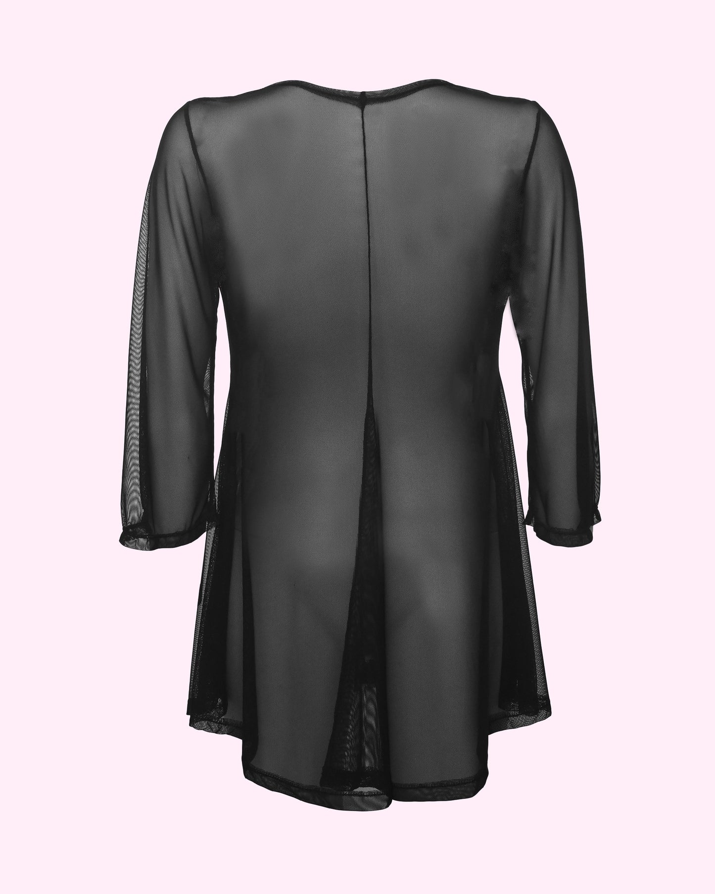Sheer Kimono ~ Black