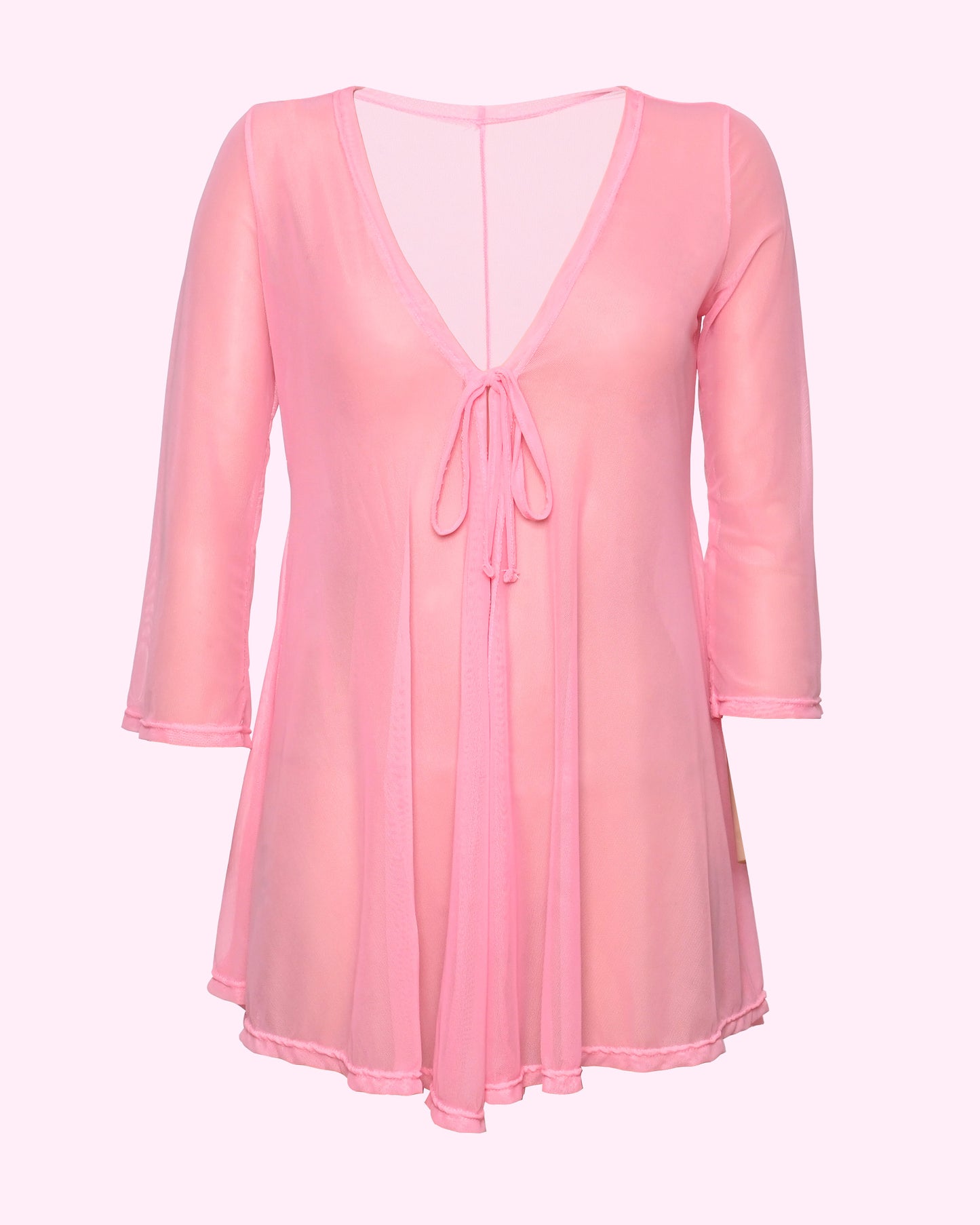 Sheer Kimono ~ Baby Pink