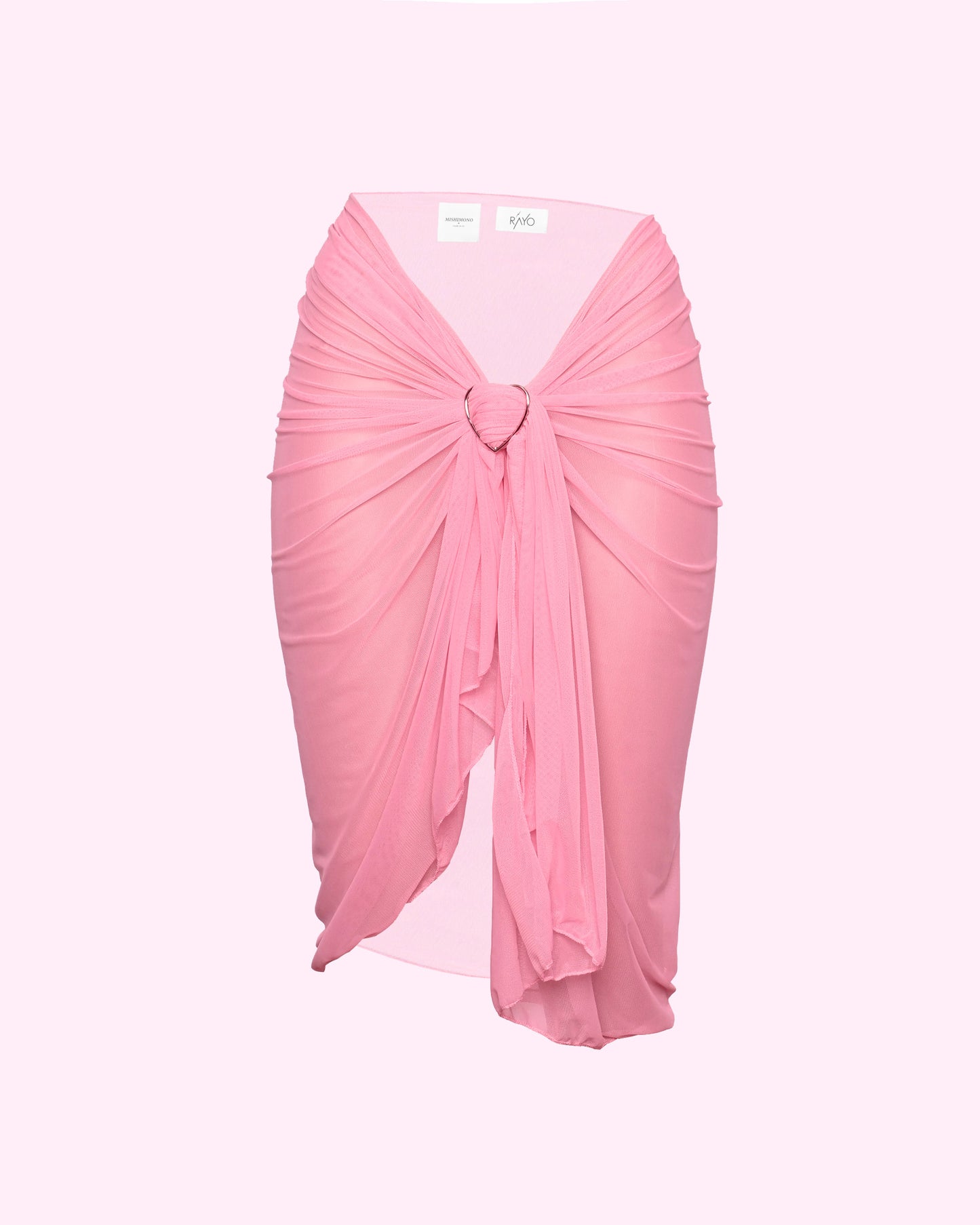Heart Pareo ~ Baby Pink