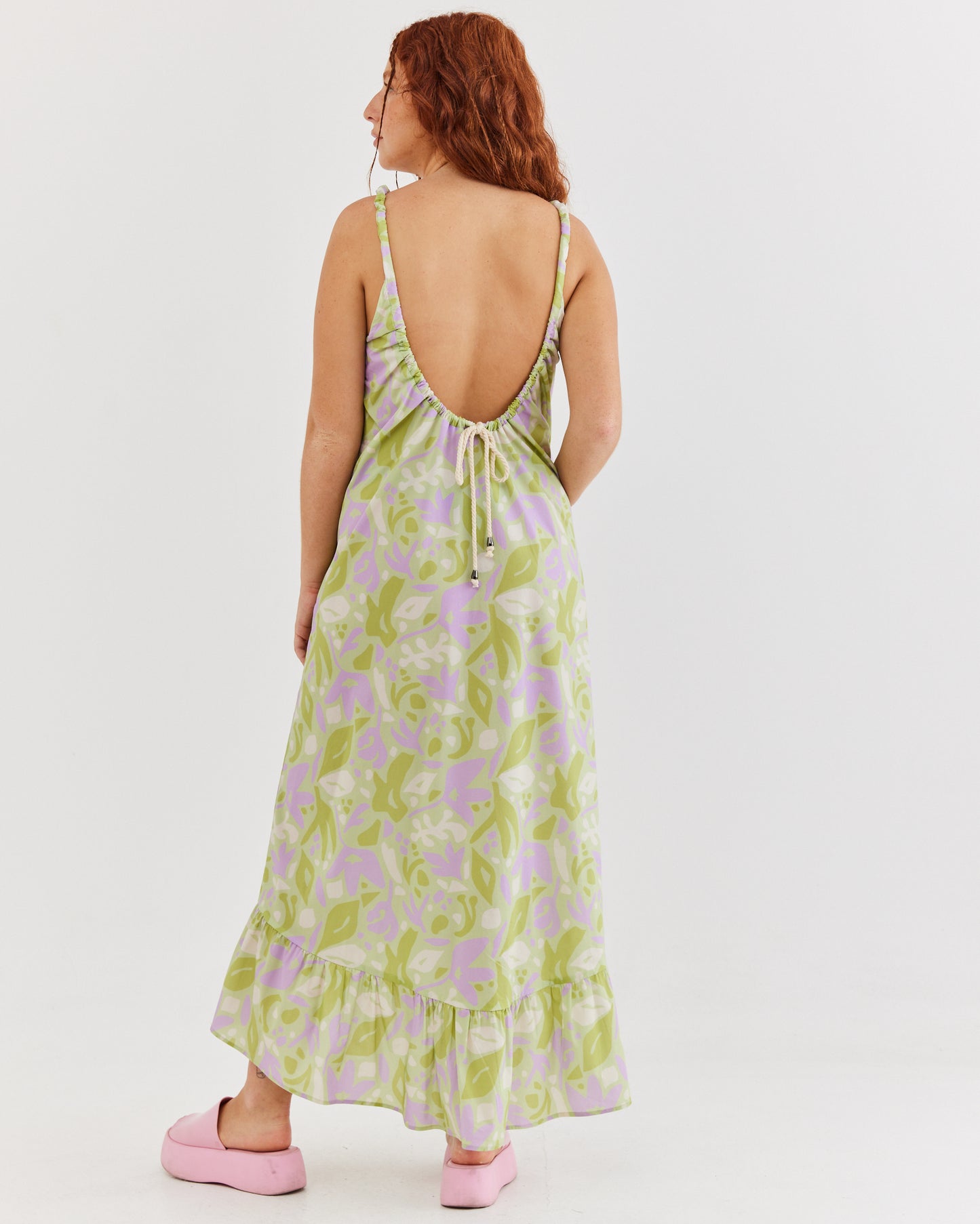 Ella Maxi Dress ~ Fiesta Print