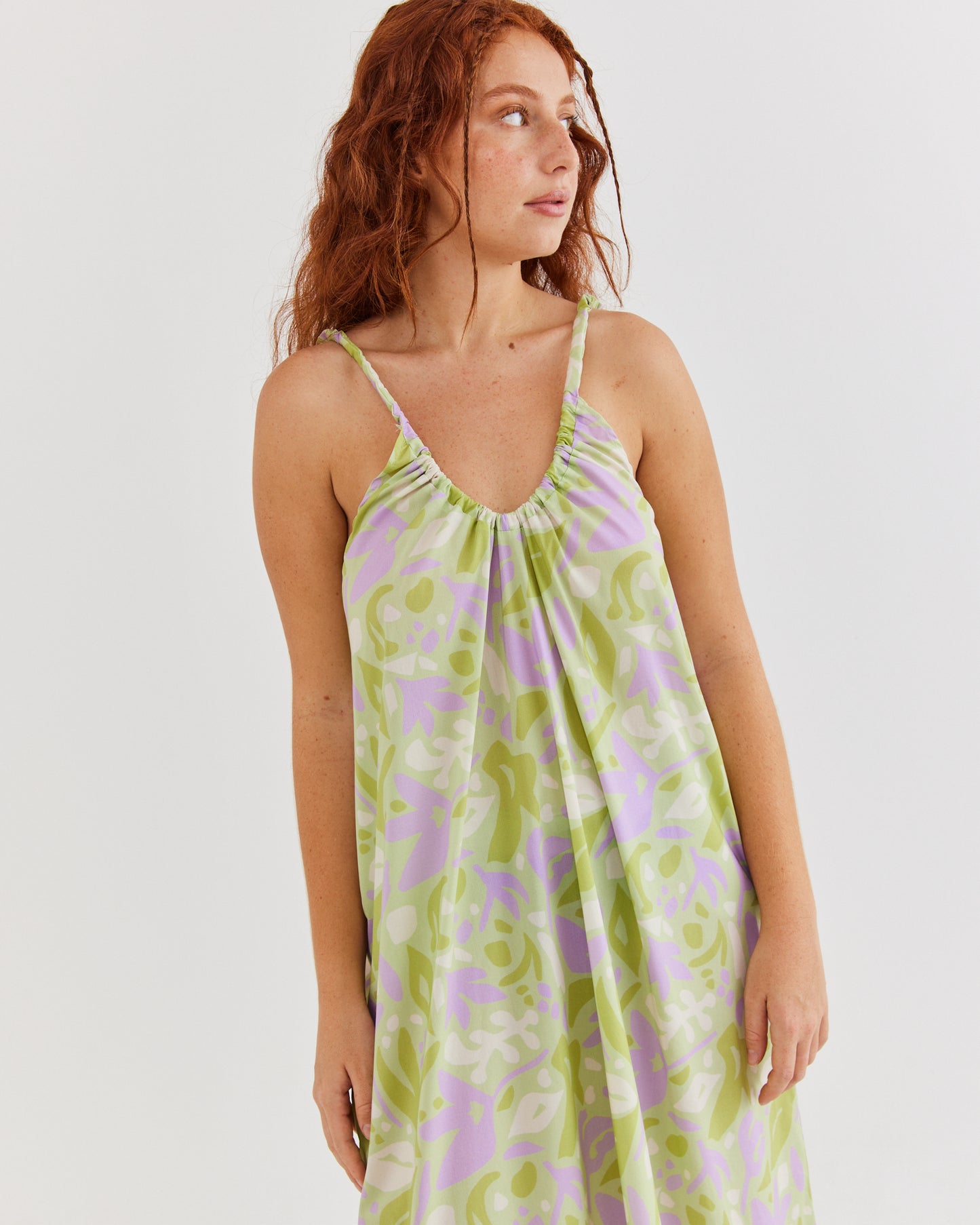 Ella Maxi Dress ~ Fiesta Print