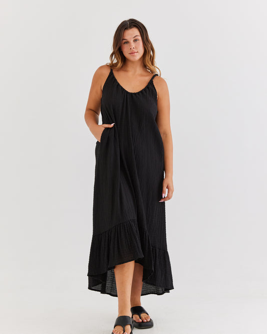 Ella Maxi Dress ~ Black