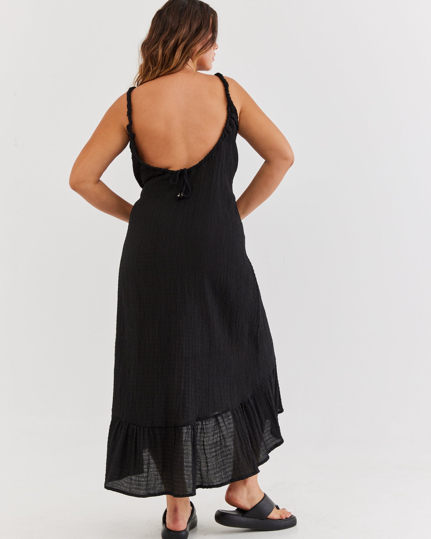 Ella Maxi Dress ~ Black