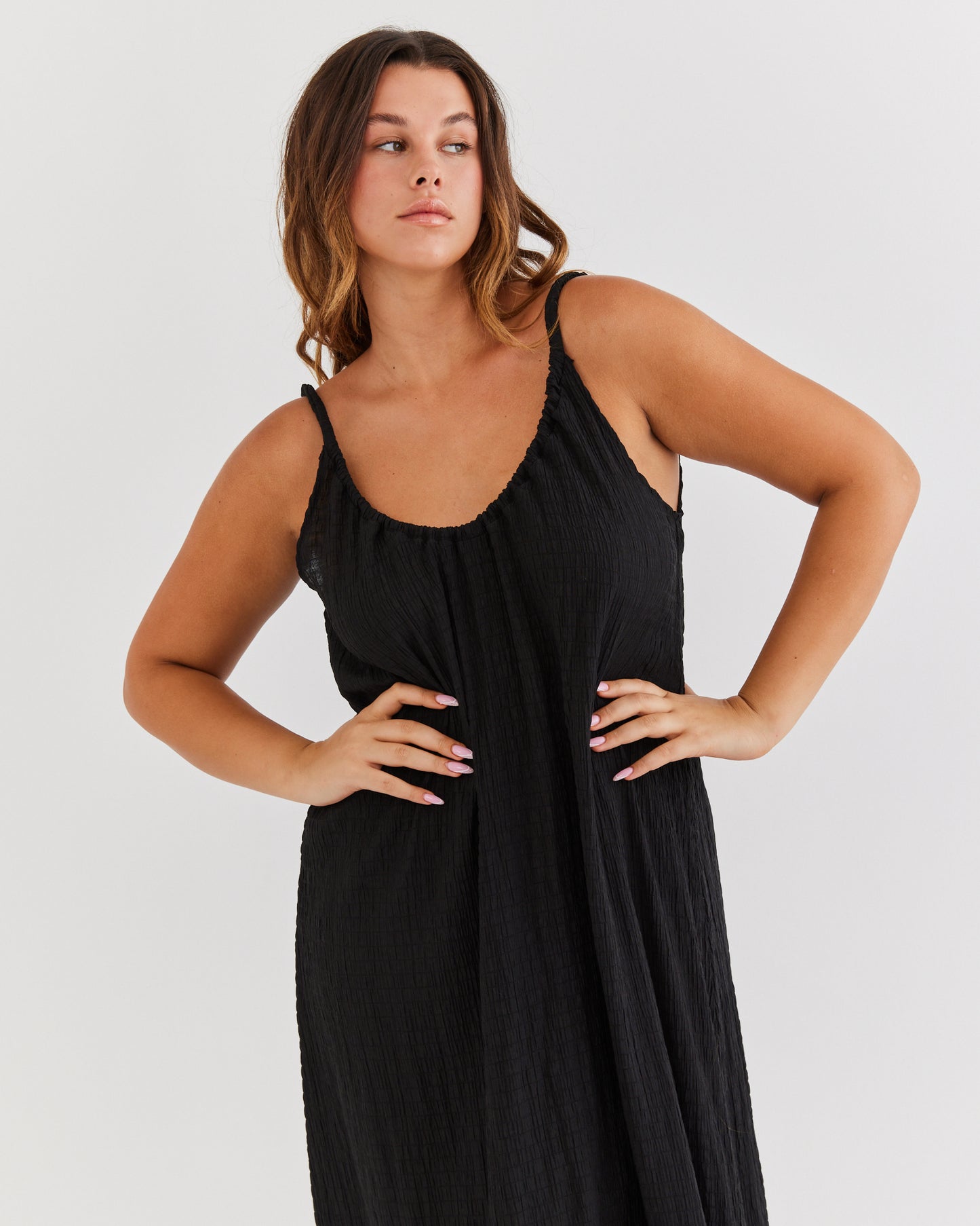 Ella Maxi Dress ~ Black