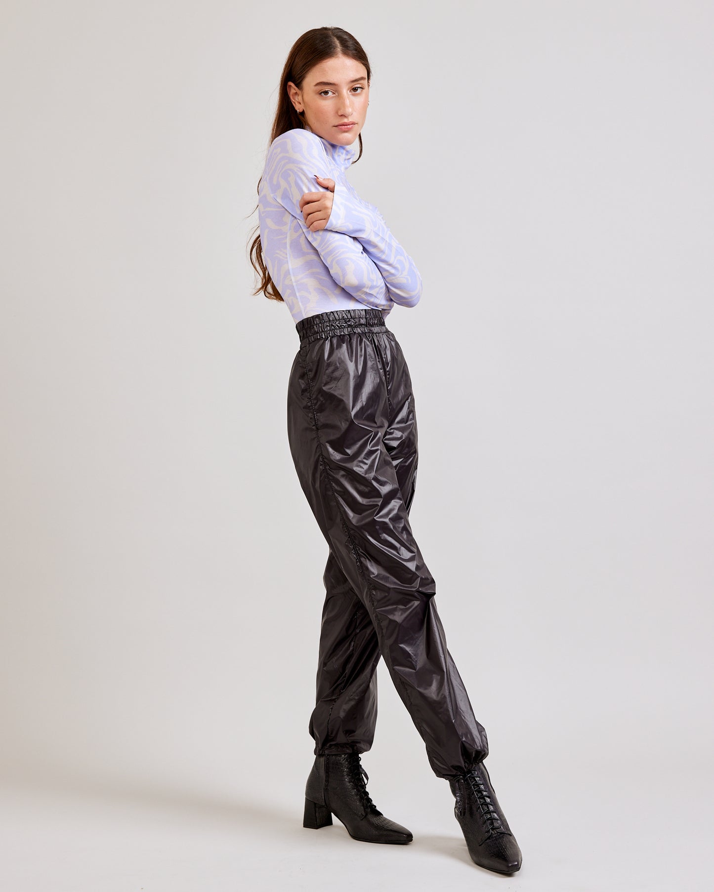Nylon Pants ~ black