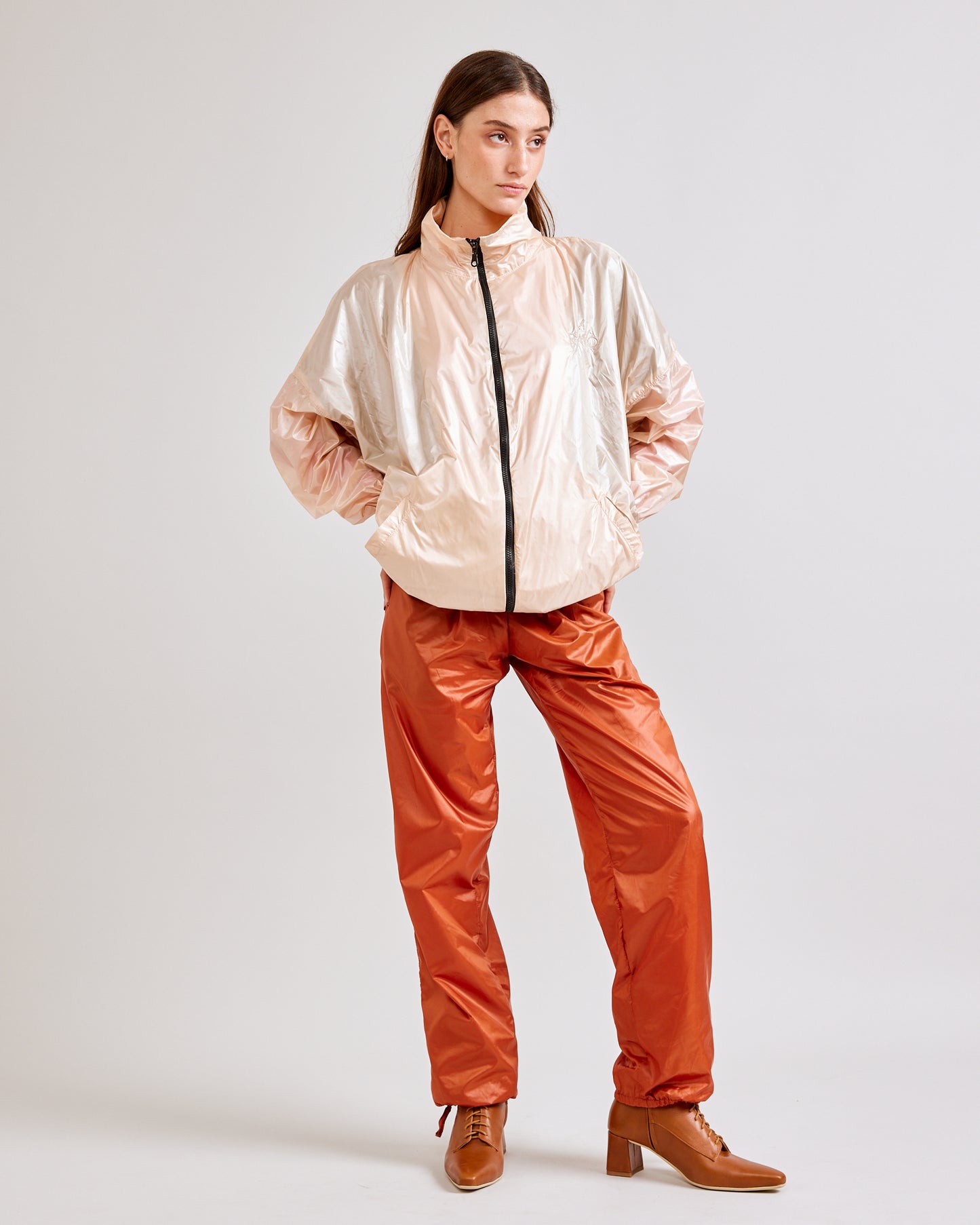 Nylon Jacket ~ pearl