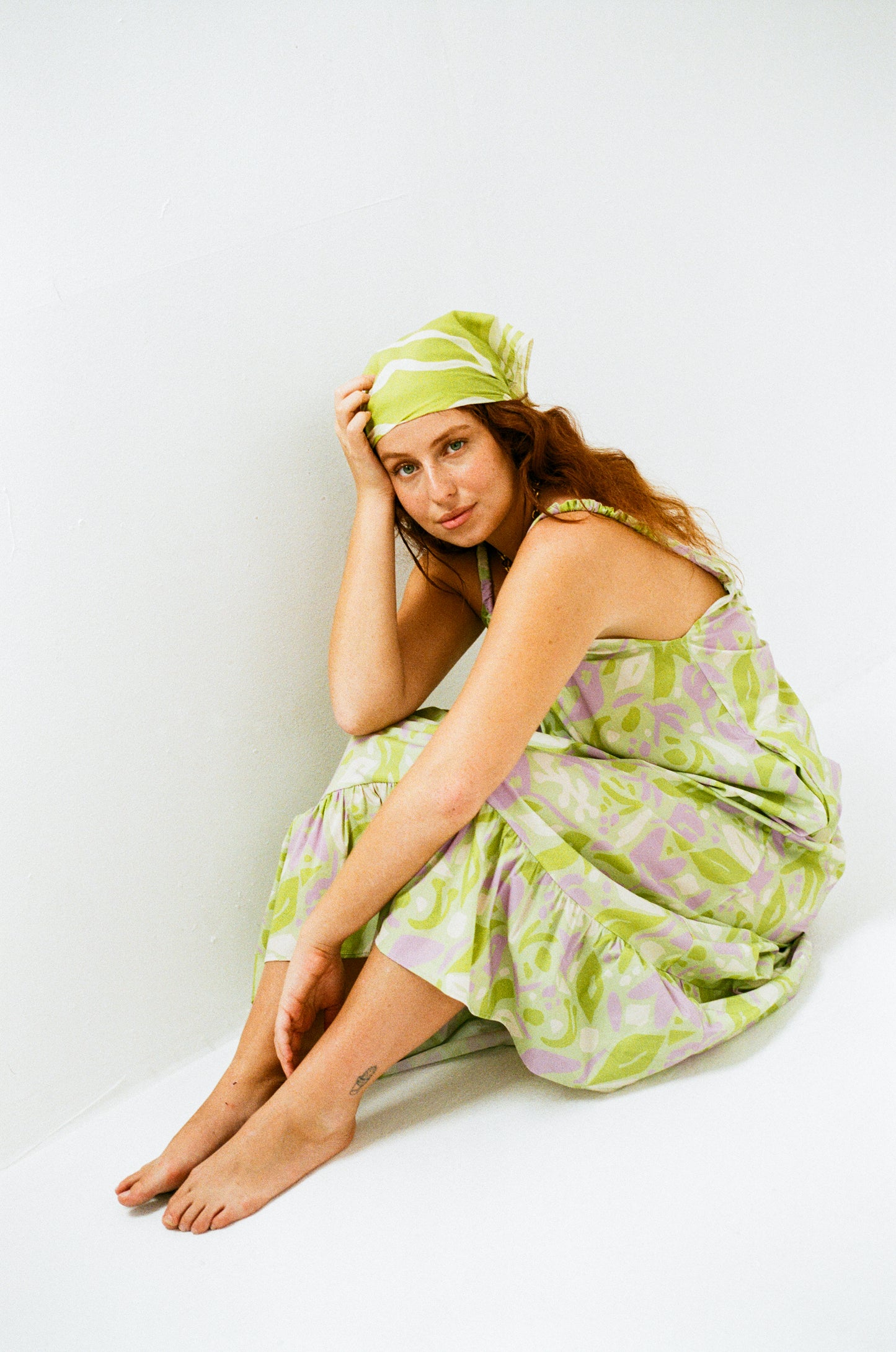 Ella Maxi Dress ~ Fiesta Print