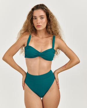 Oma Top ~ Tropical Green