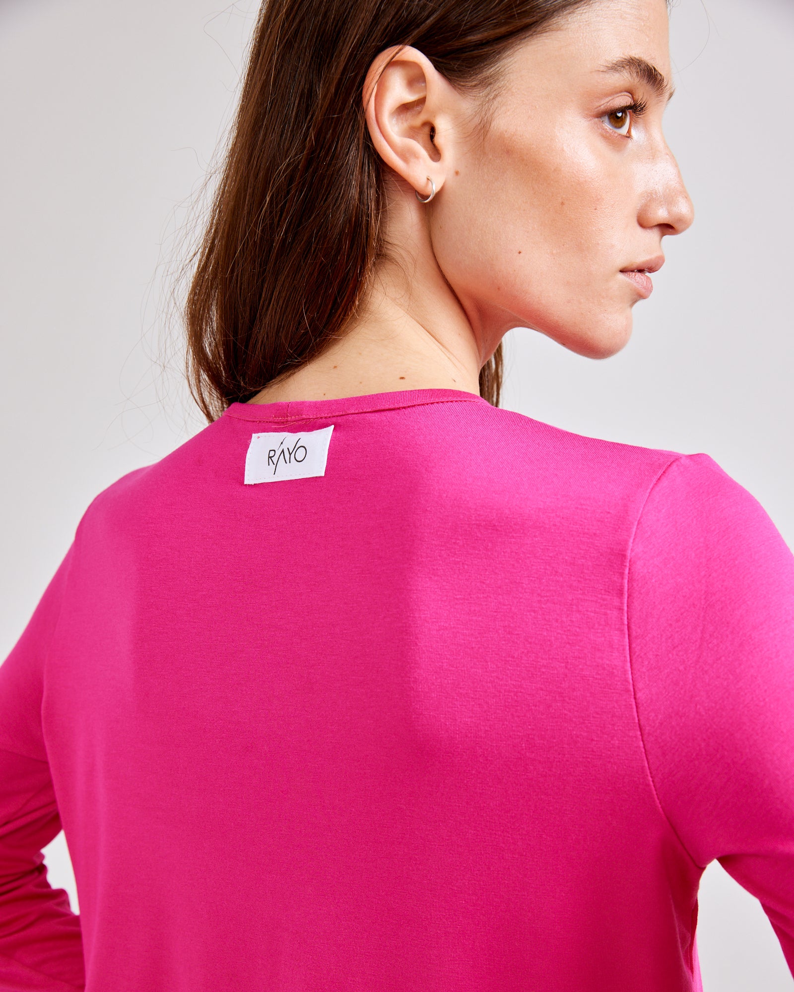 Crop Top ~ Fucsia