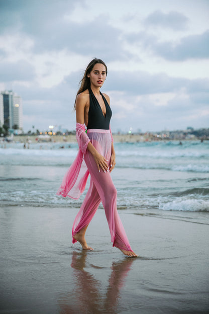 Sheer Pants ~ baby Pink