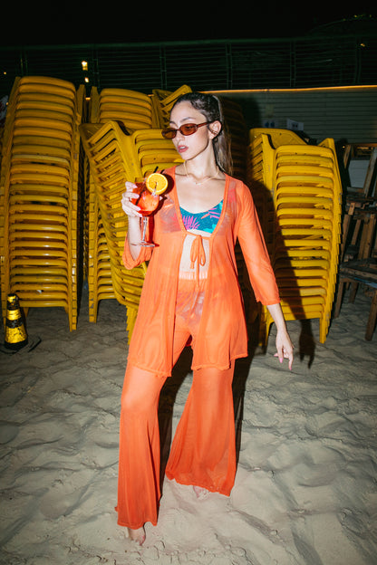 Sheer Pants ~ Orange