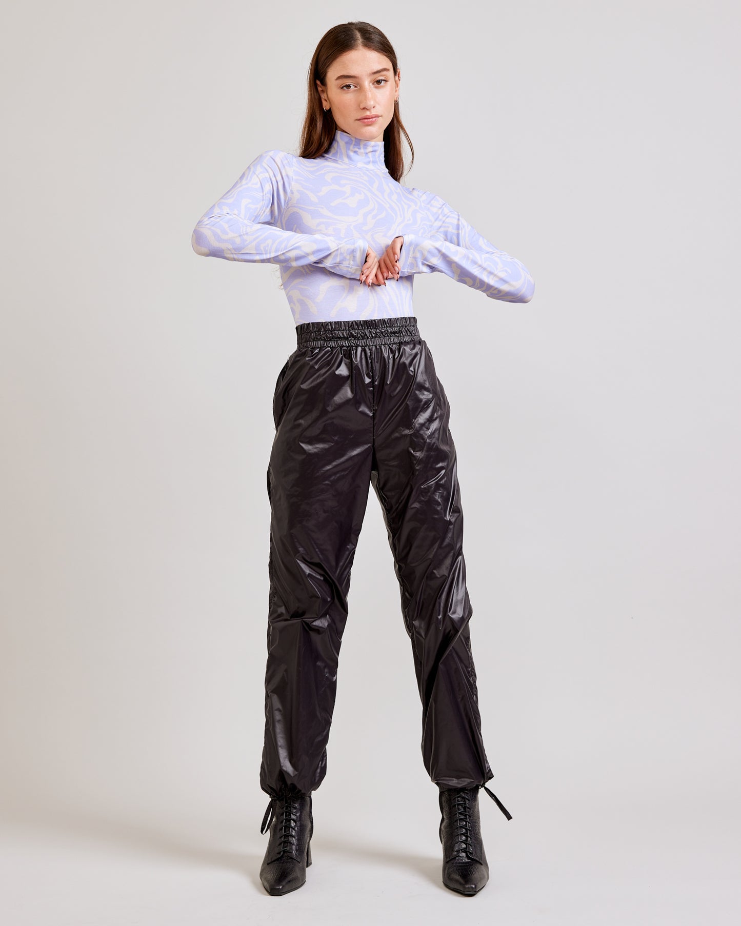 Nylon Pants ~ black