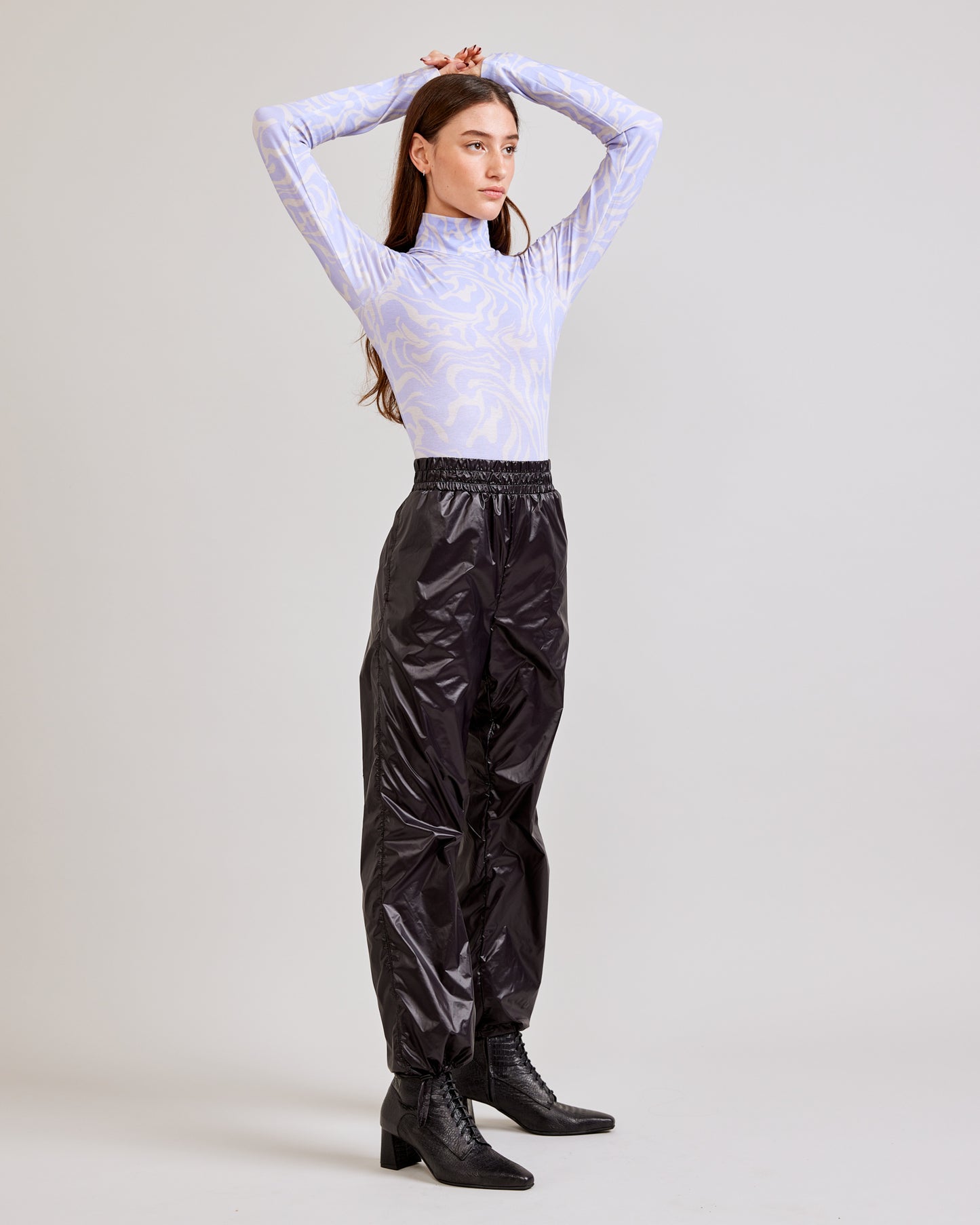 Nylon Pants ~ black