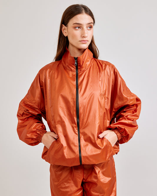 Nylon Jacket ~ Rust